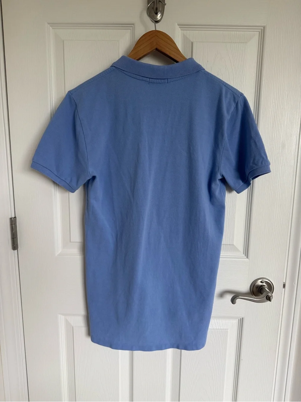 Boys Polo Ralph Lauren Blue Golf Polo Short Sleeve Shirt Size L